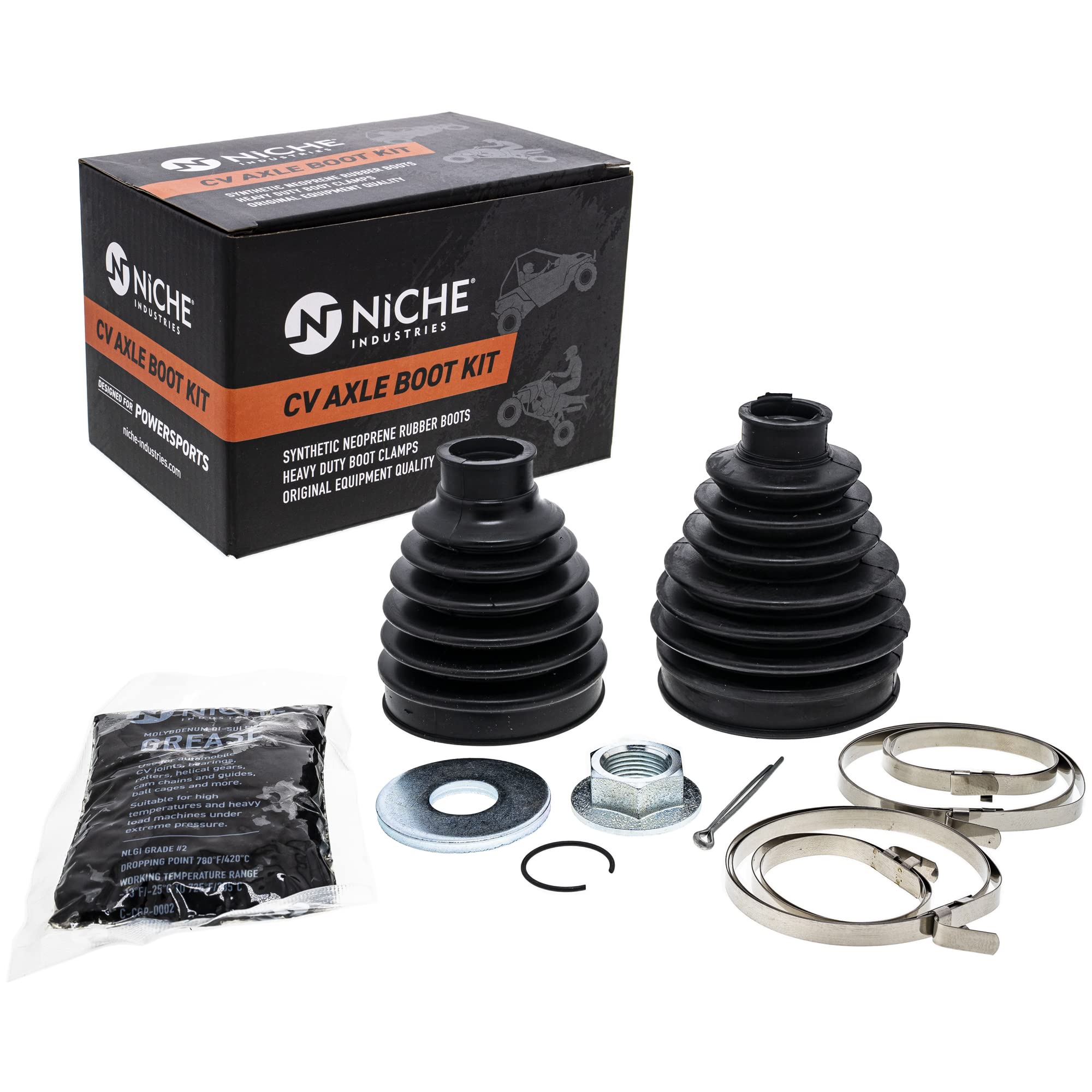NICHE Front CV Axle Boot Kit for Kawasaki Teryx 800 4 750 49006