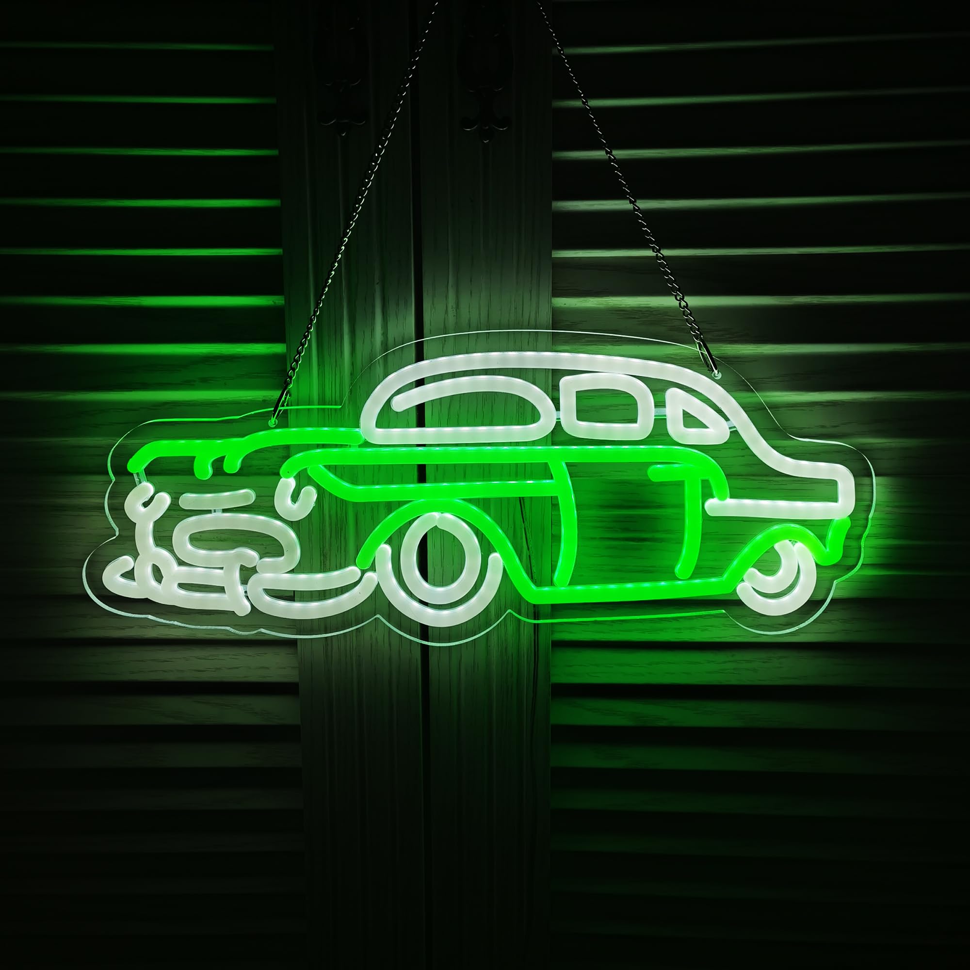 Amazon.com: Novelty Classic Car Neon Sign Art Wall Lights for