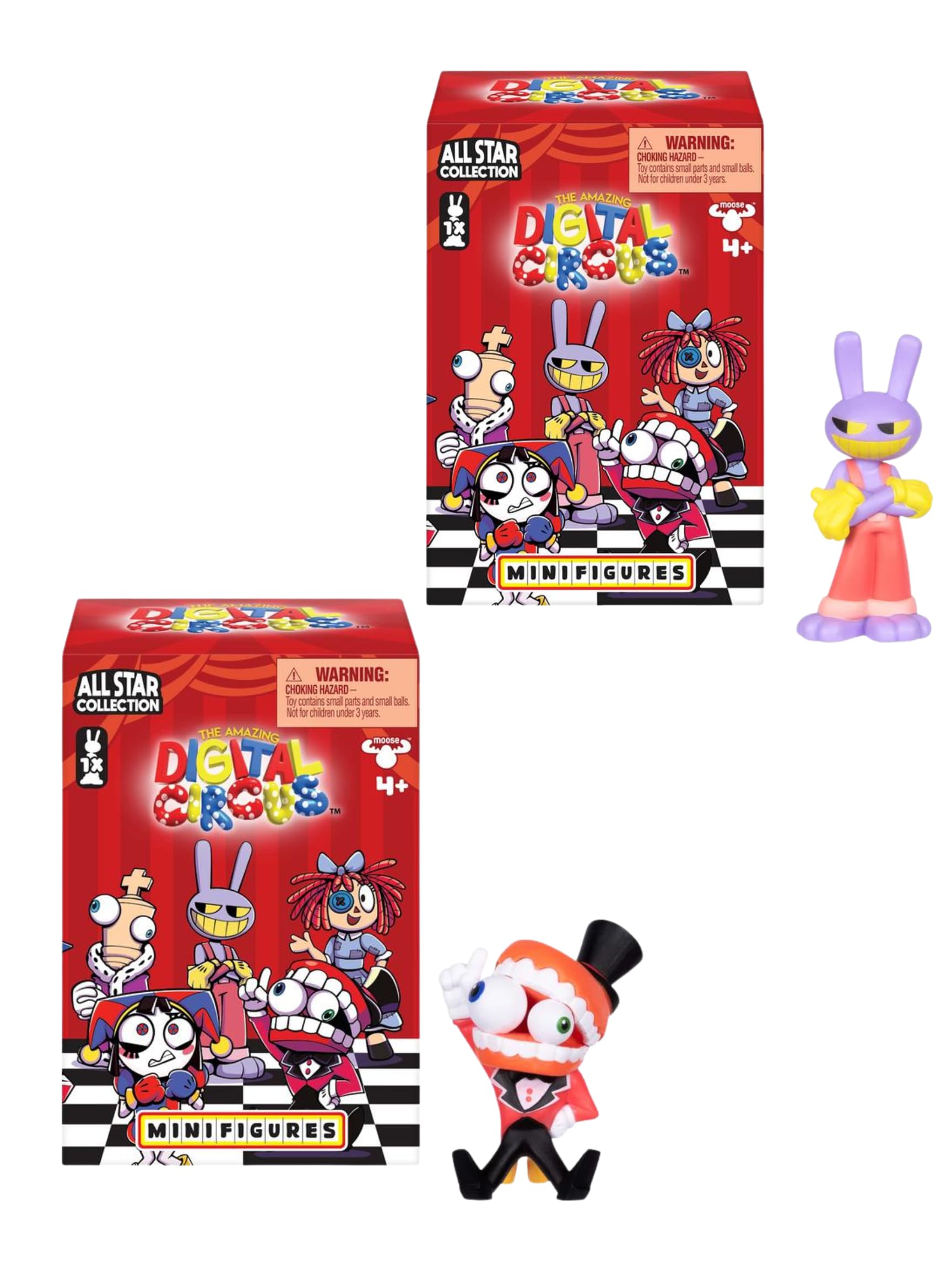 Amazon.com: The Amazing Digital Circus 2 Inch Mini Figures Mystery