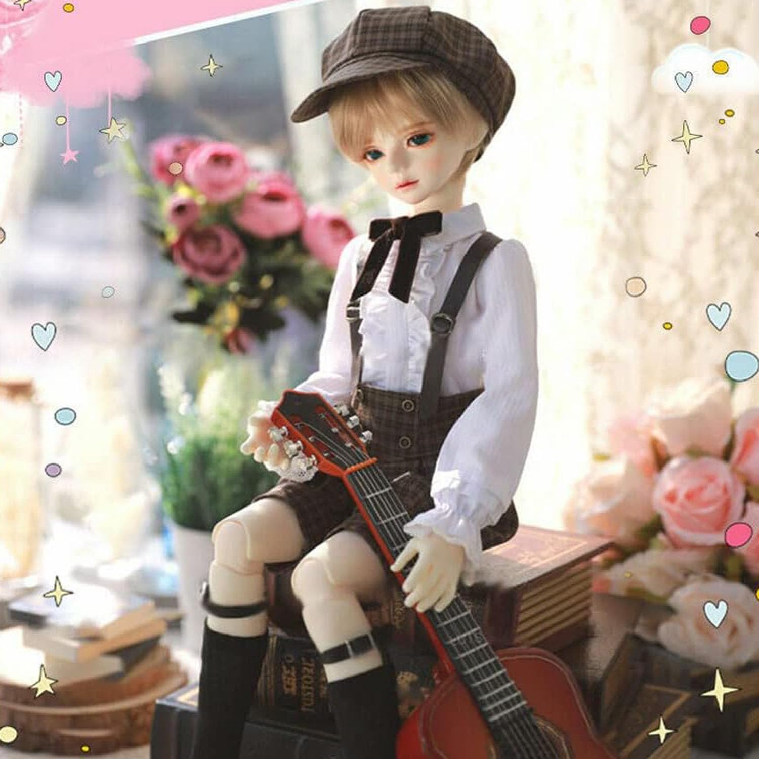 Amazon.co.jp: BJDドール フルセット 1/4 球体関節人形 40cm SD 樹脂