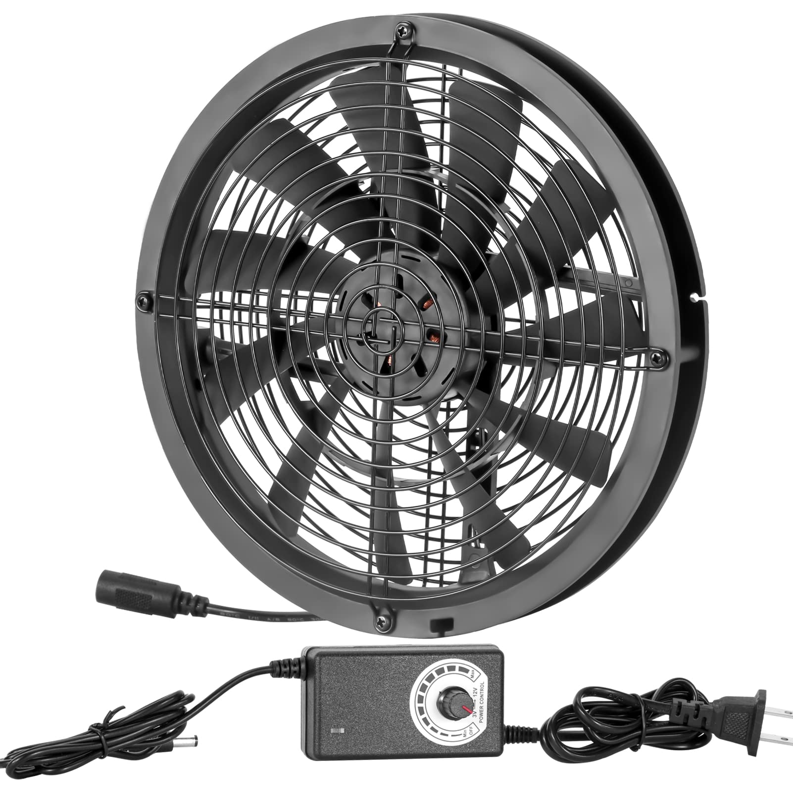Amazon.co.jp: SXDOOL 250mm 25cm 10インチ 大型風量冷却ファン