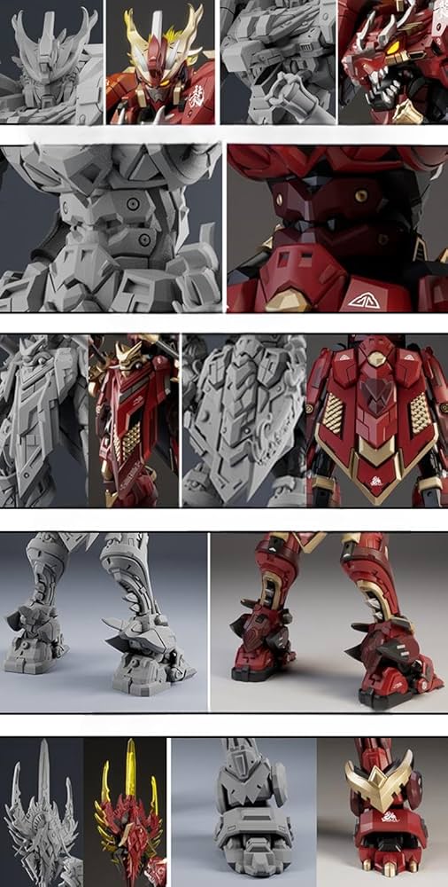 Amazon.co.jp: HiPlay 万擎モデル 十二生肖シリーズ 烈焰 辰竜 メカ