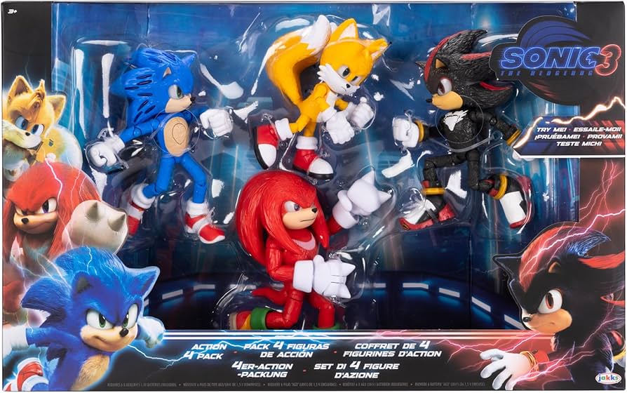Amazon.co.jp: ソニック3 映画 - 5インチのフィギュアマルチパック