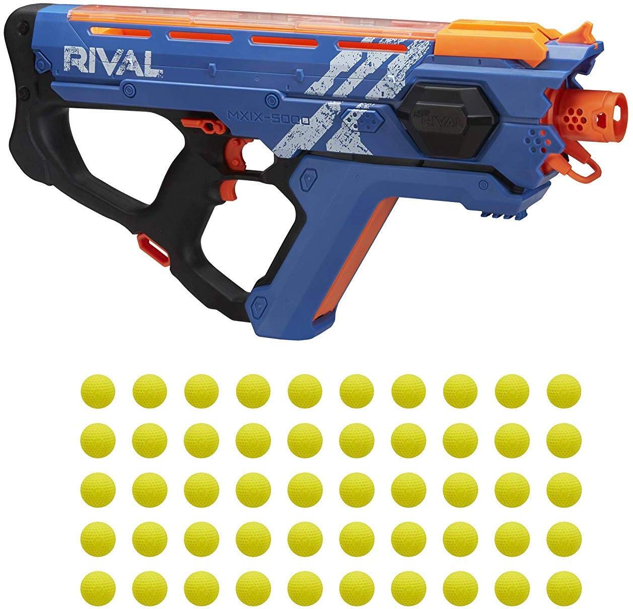 Amazon.co.jp: Perses Mxix-5000 Nerf Rival Motorized Blaster (Blue