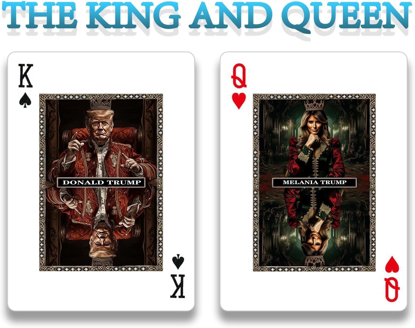 Amazon.com: VZONE Trump Playing Cards—MAGA Poker Deck, Standard