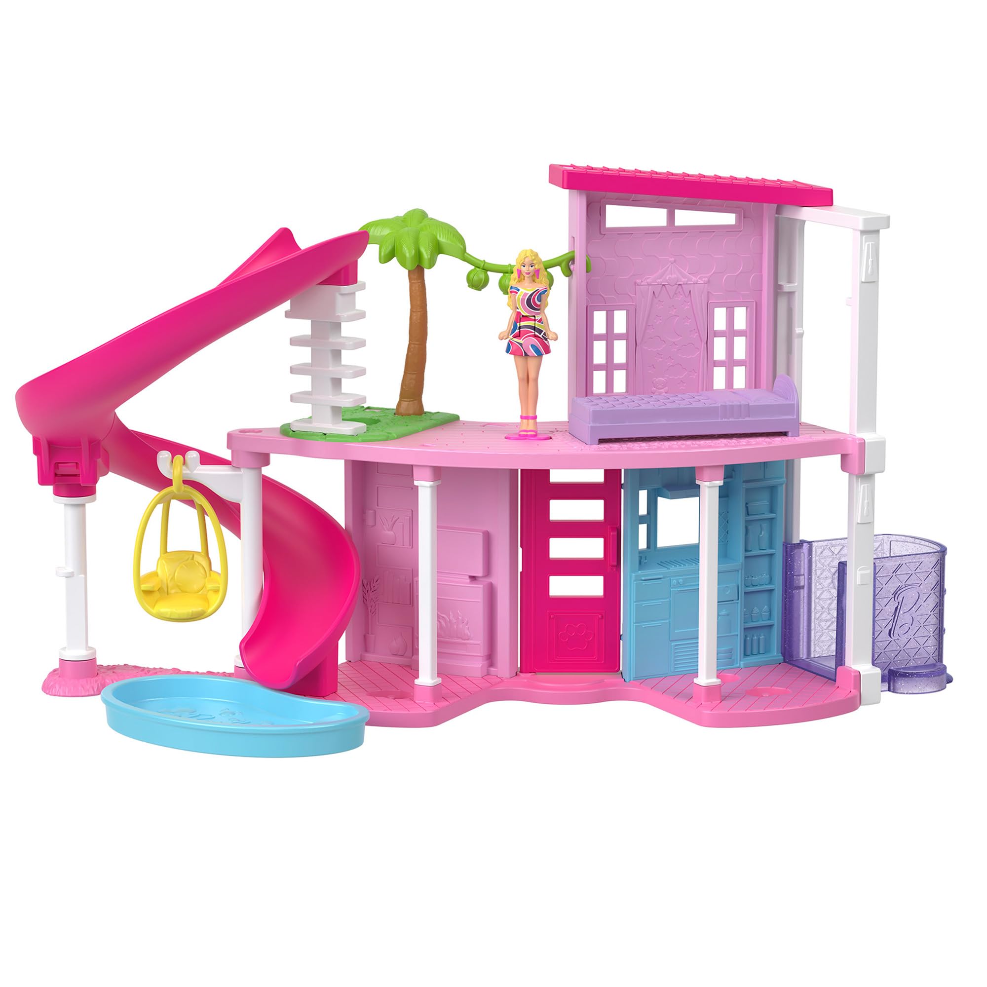 Amazon.co.jp: バービー(Barbie) ミニバービーランド ドリームハウス