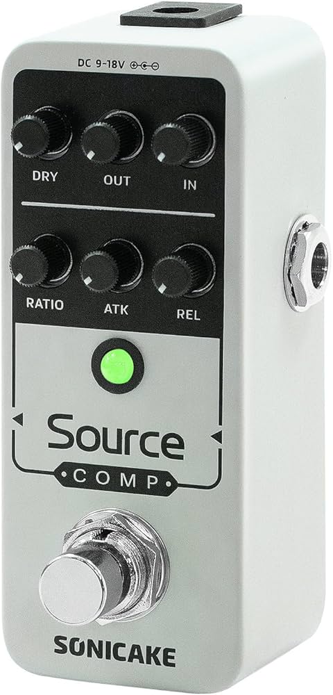 Amazon | SONICAKE Source Comp コンプレッサーペダル ギターペダル