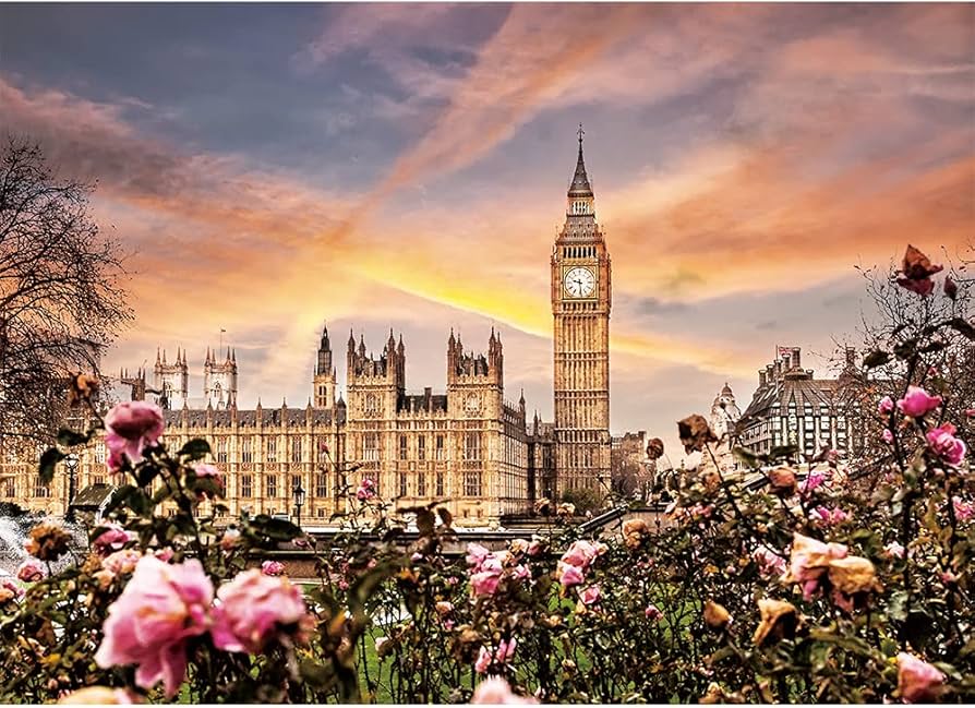 Amazon.com: MaxRenard Big Ben Jigsaw Puzzle 1000 Pieces for Adults
