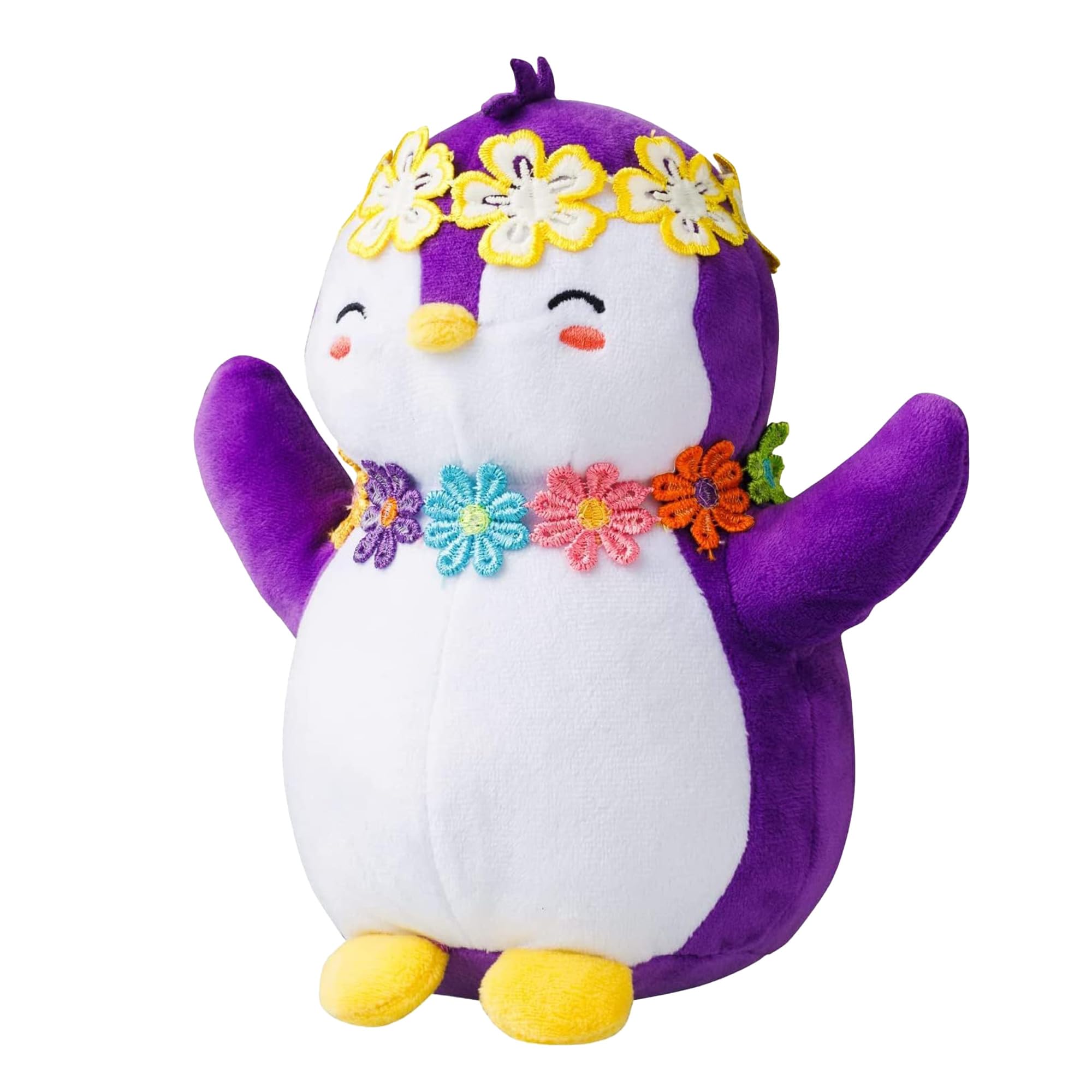 Amazon.co.jp: Pudgy Penguins™ ぬいぐるみ (フラワープリンセス
