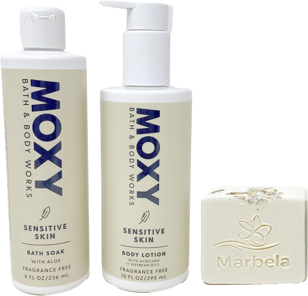 Amazon.com : Bath & Body Works Moxy Sensitive Skin - Duo Gift Set