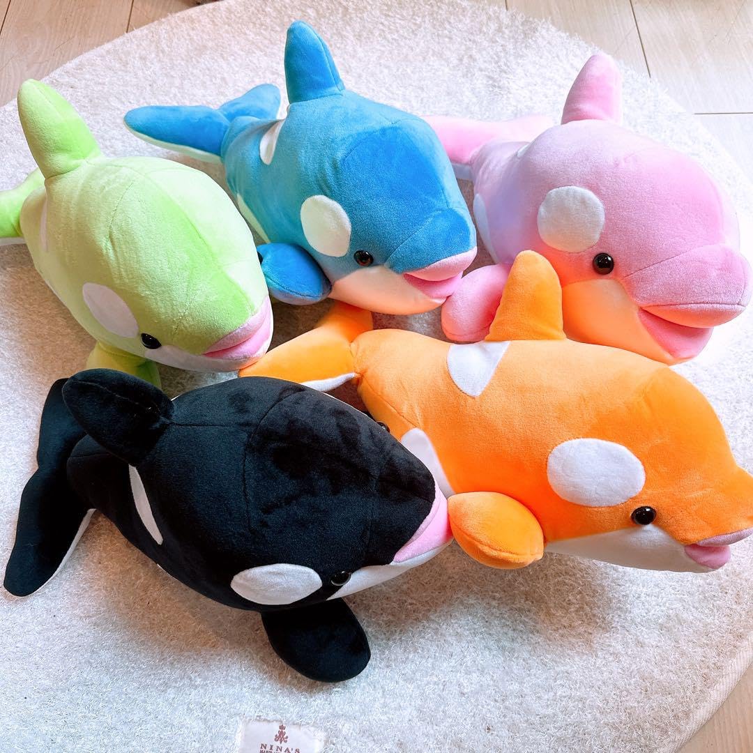 Amazon.co.jp: 須磨シーワールド オルカ くじ シャチ ぬいぐるみ 3等