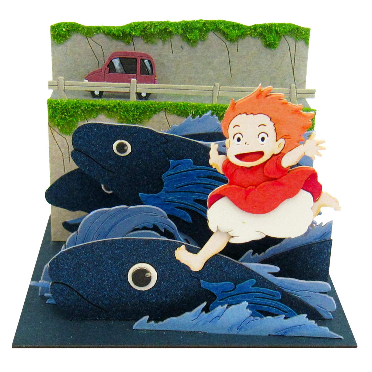 Amazon | さんけい スタジオジブリmini 崖の上のポニョ 水魚の上を走る