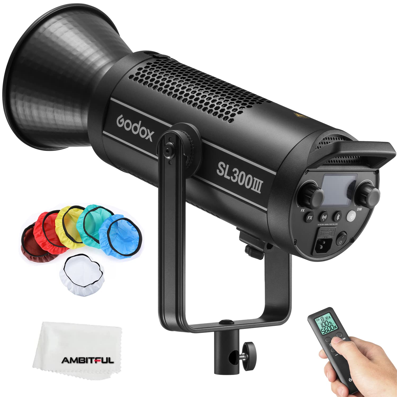 Amazon.com : GODOX SL300III LED Video Light, 330W 5600K Bowens