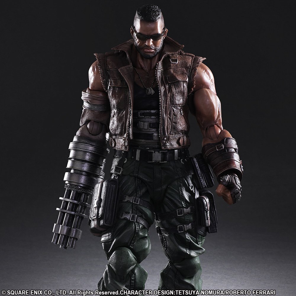 Amazon.co.jp: PLAY ARTS改 FINAL FANTASY VII REMAKE No.2 バレット