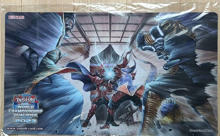 Amazon.co.jp: 遊 戯 王 公式 プレイマット 拮抗勝負 WCQ 2023 TOP CUT