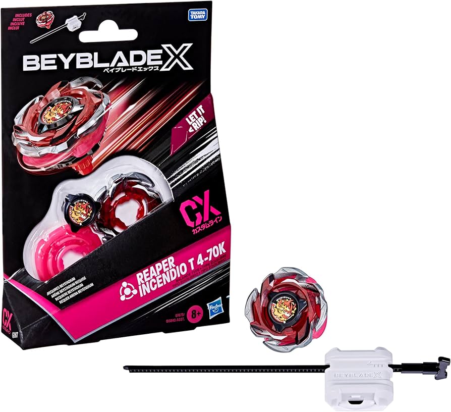 Amazon.co.jp: ベイブレード X 死神 インセンディオ T 4-70K CX