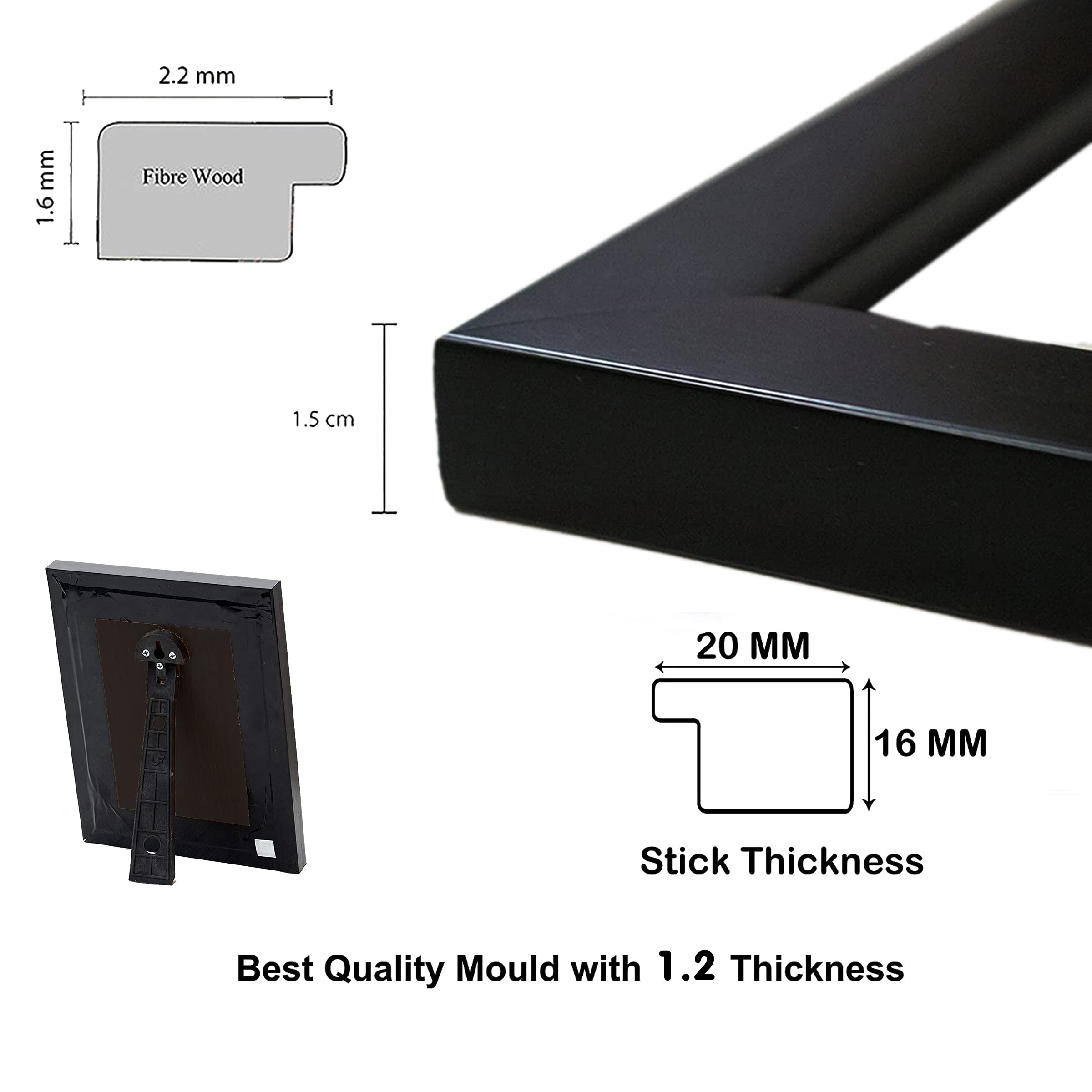 Amazon.com - Osho Photo Frame For Wall ( 13.5x9.5 inches, Acrylic