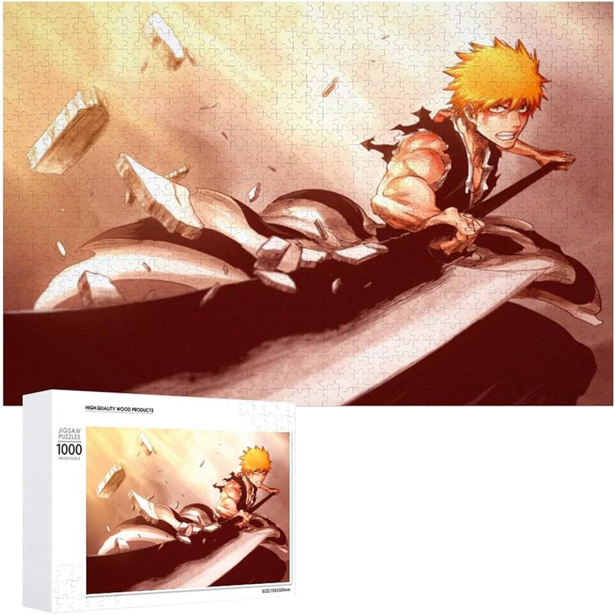 Amazon | Bleach ブリーチ 黒崎一護 井上織姫 ジグソーパズル 500/1000