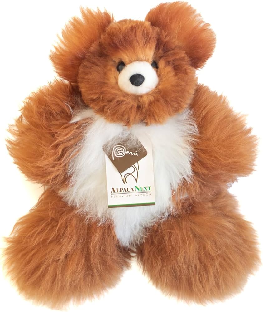 Amazon.com: AlpacaNext Soft and Cuddly Baby Alpaca Teddy Bear - 12