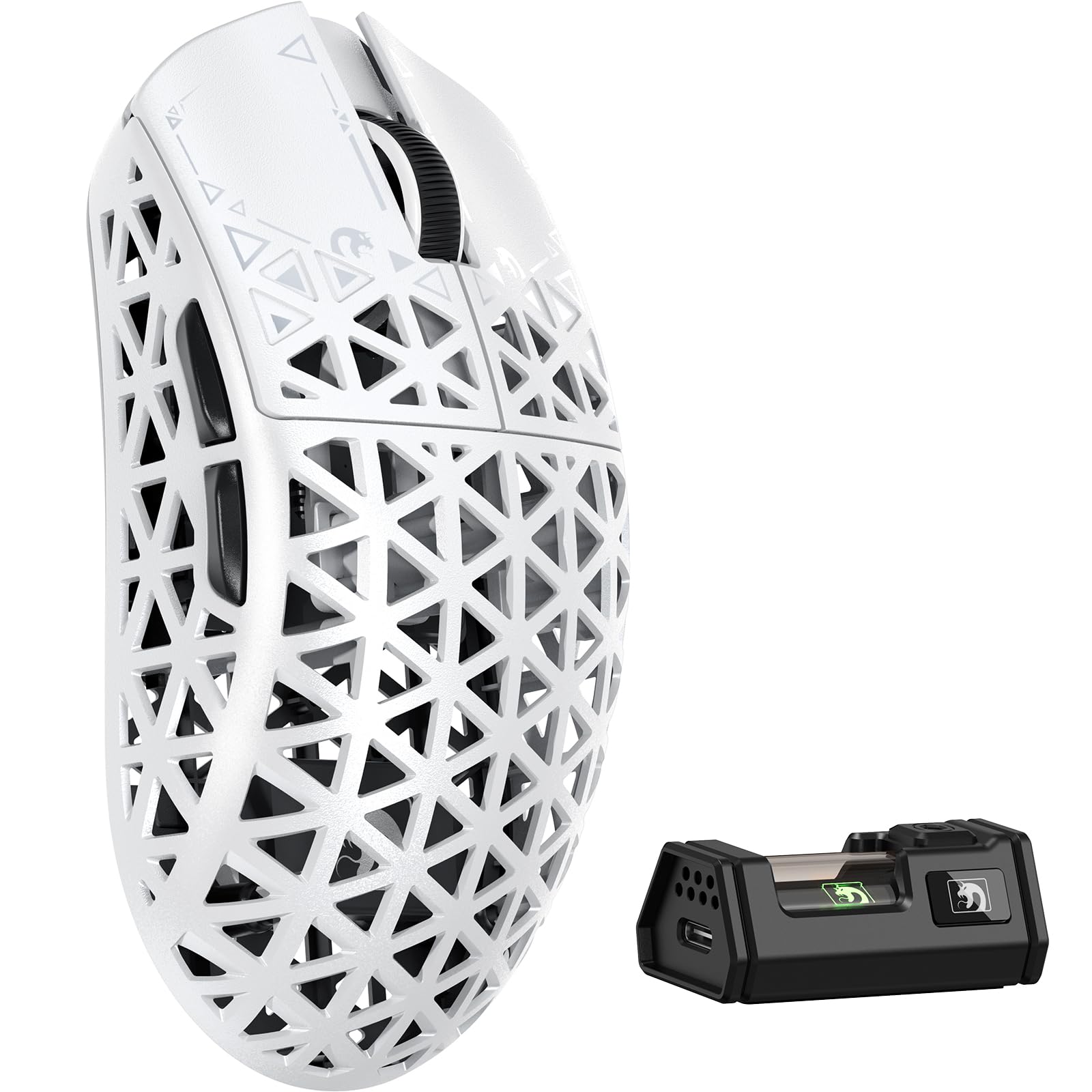 Amazon.com: MAMBASNAKE M5 Ultra Carbon Fiber 8KHz Wireless Gaming