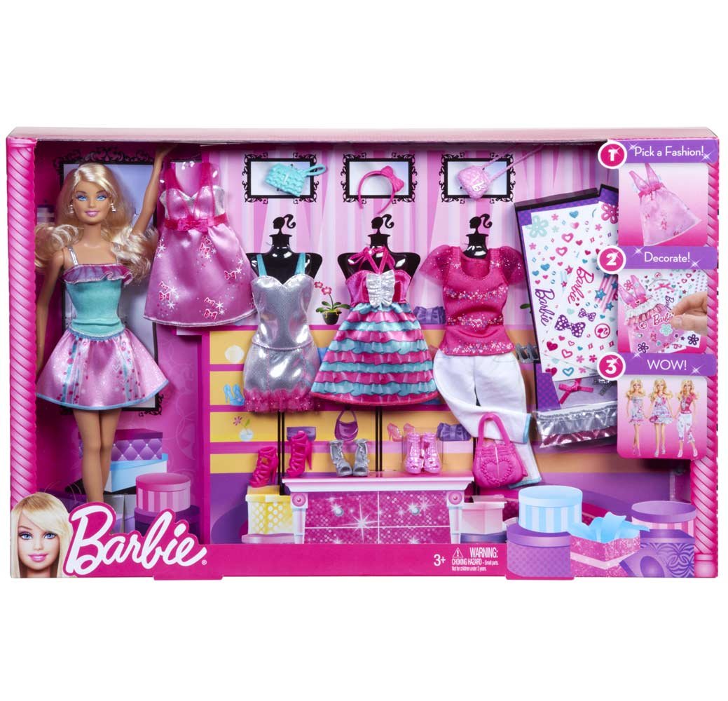 Barbie Barbie Fashion Set : Amazon.in: Toys & Games