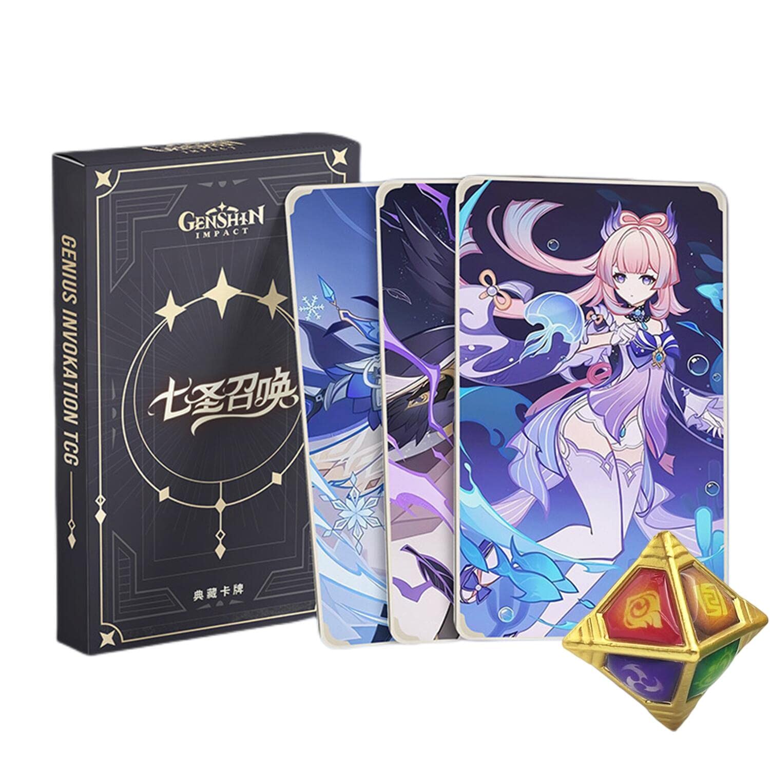 Amazon.co.jp: 原神 げんしん 七聖召喚カード カード バージョン3.5