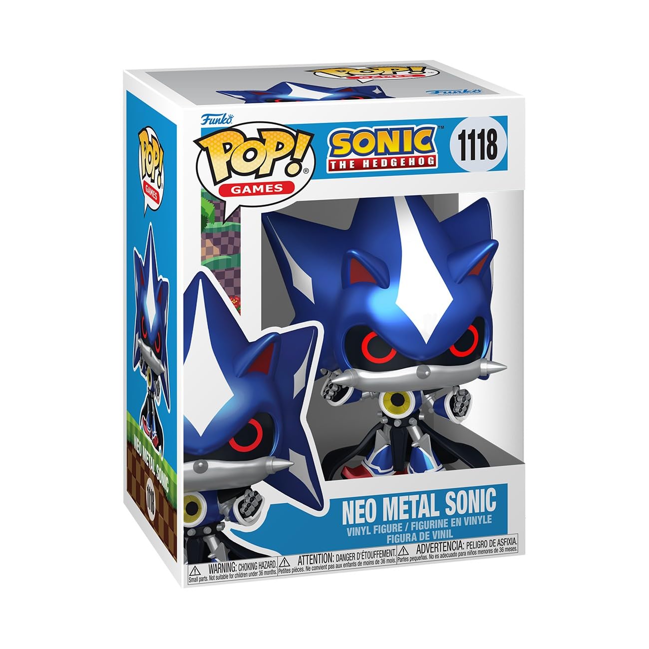 Amazon.com: Funko Pop! Games: Sonic The Hedgehog - Neo Metal Sonic