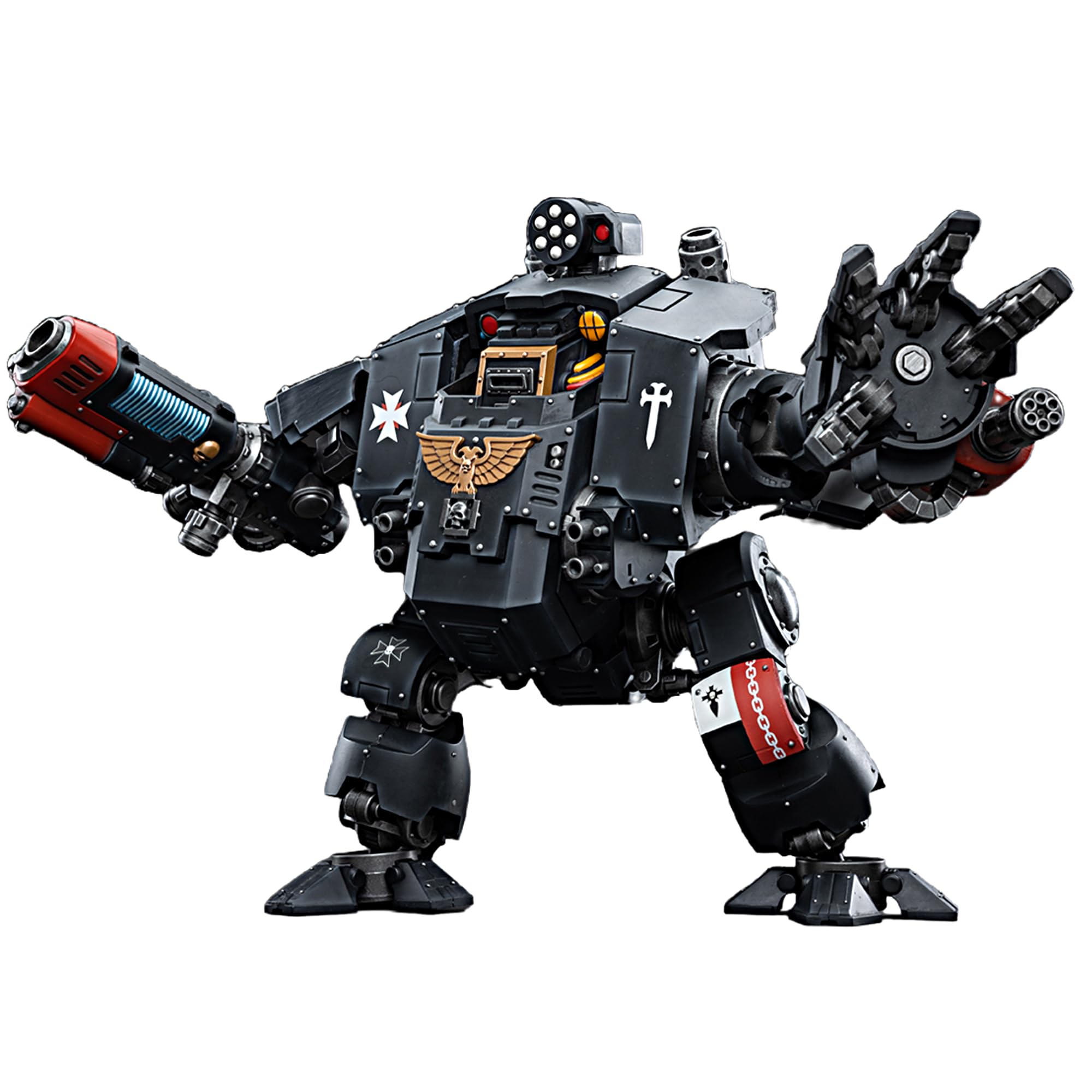 Amazon.com: JOYTOY Warhammer 40k 1/18 Action Figure Mecha Black