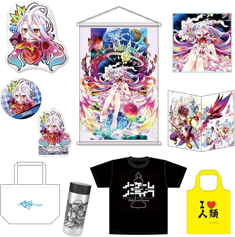 Amazon.co.jp: KADOKAWA ノーゲーム・ノーライフ10th Anniversary 白