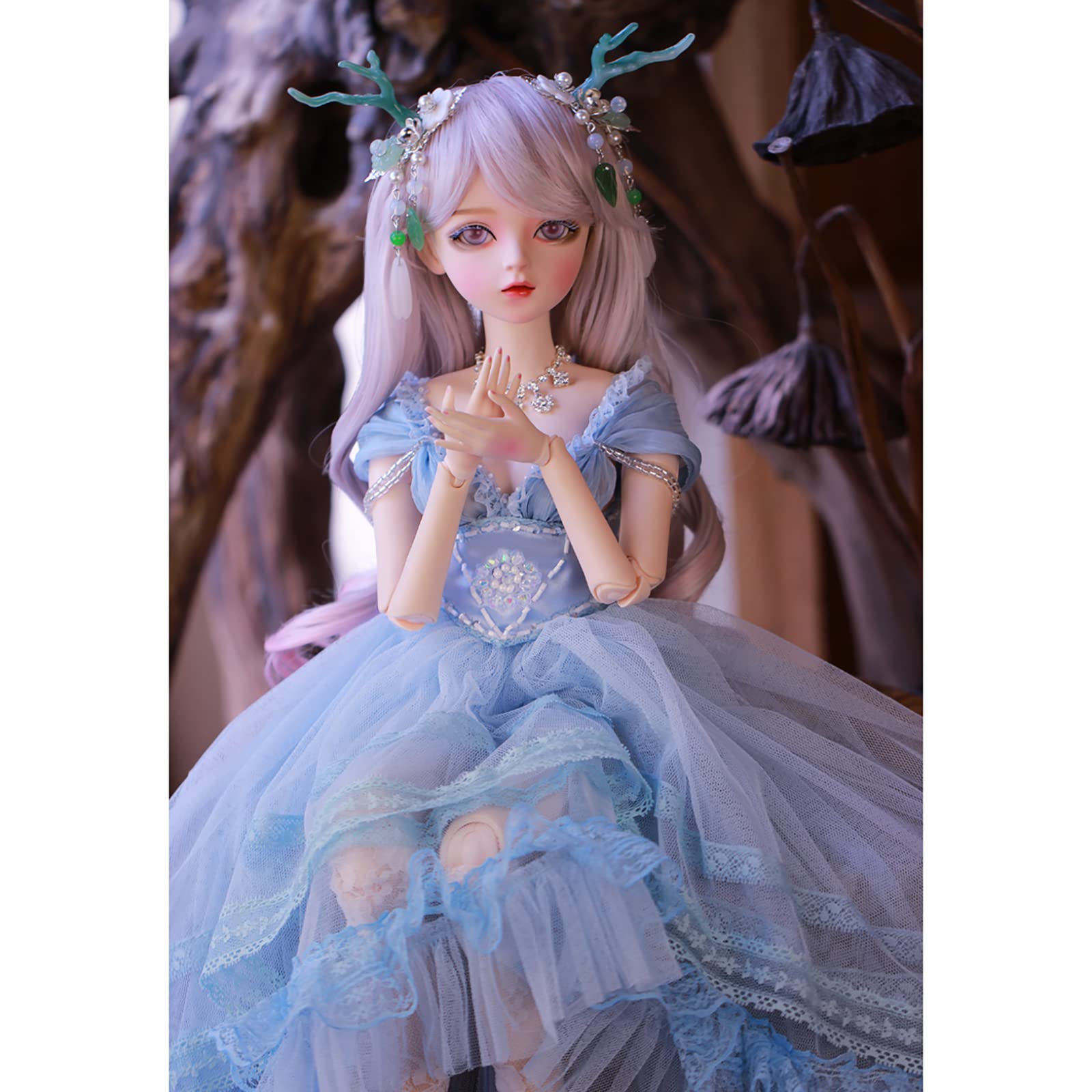 Amazon.co.jp: BJDドール 球体関節人形 1/3 60cm 人形本体 洋服セット