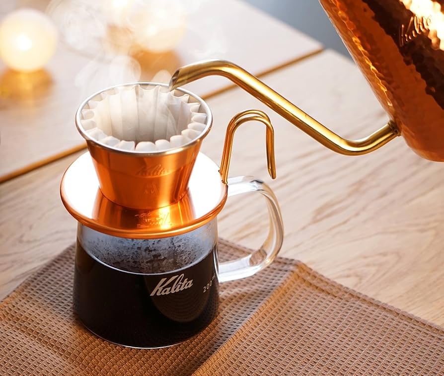 Amazon｜カリタ Kalita 熱伝導率が高い 銅製 コーヒー ドリッパー