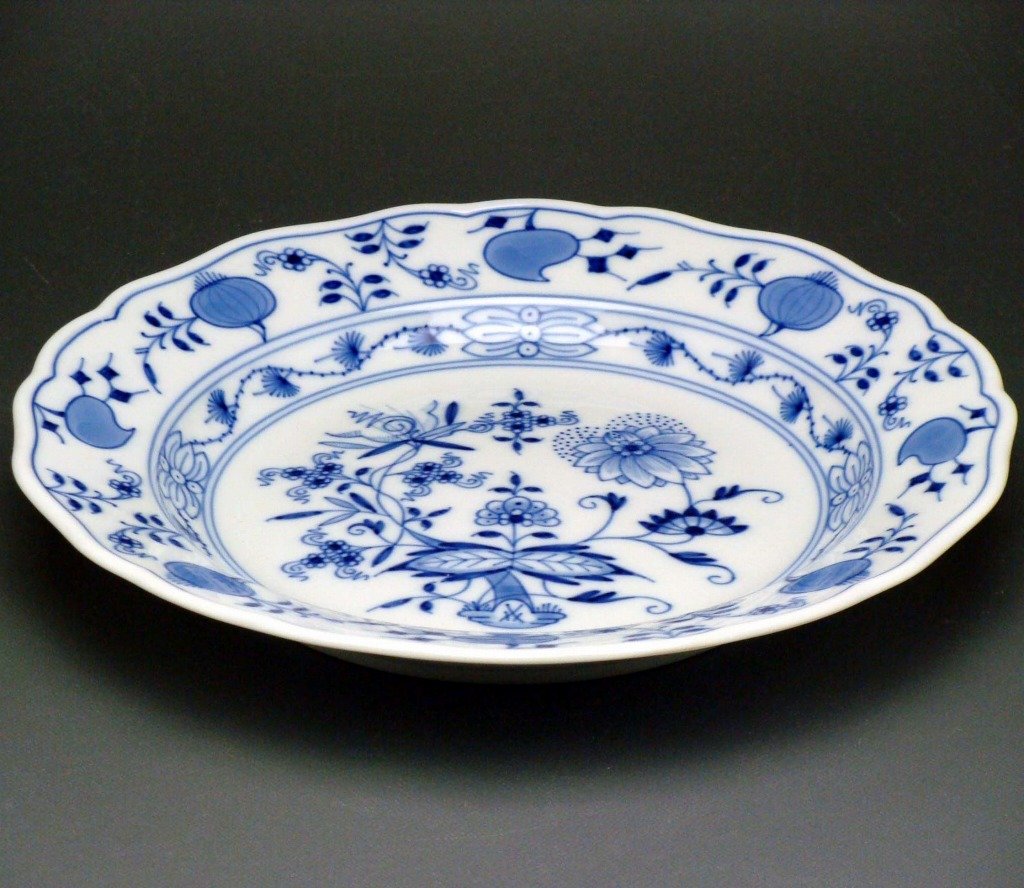 Amazon.co.jp: マイセン(Meissen) ブルーオニオン/プレート25cm 800101