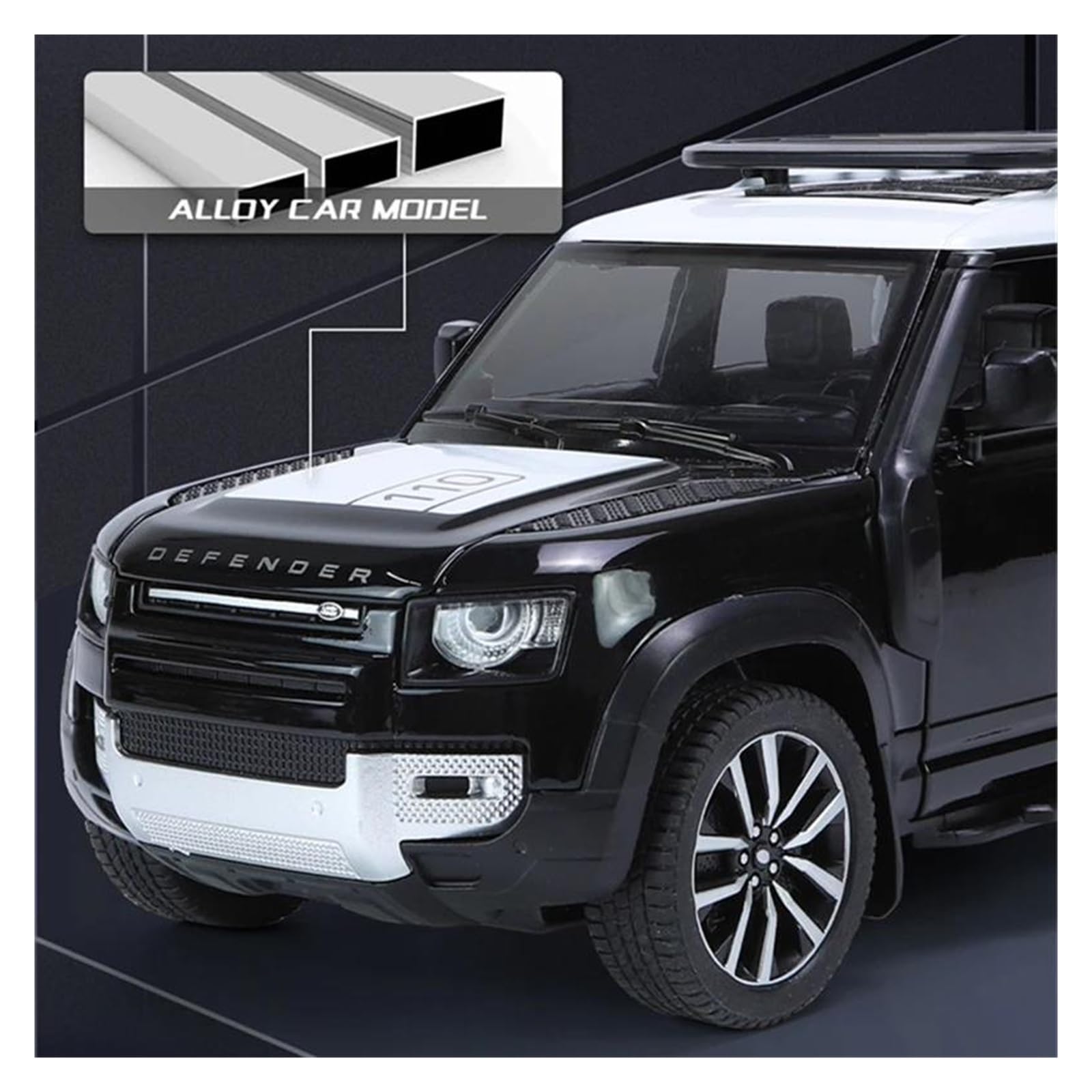 Amazon | ダイキャストカー 1 24 レンジローバーディフェンダー SUV