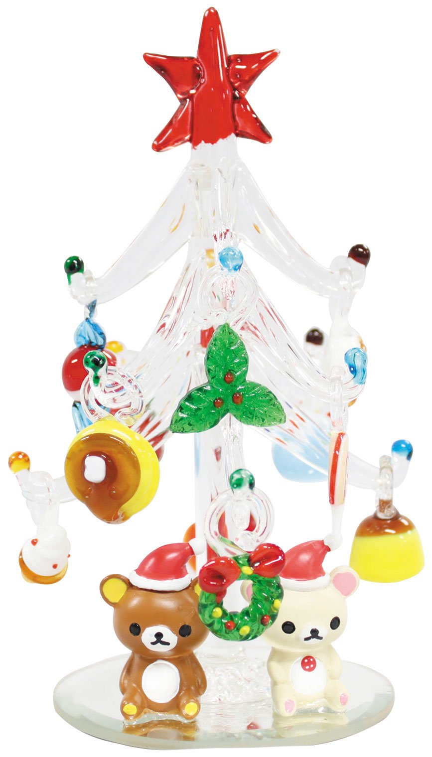 Amazon.co.jp: 函館クリスマスファクトリー リラックマガラスツリー