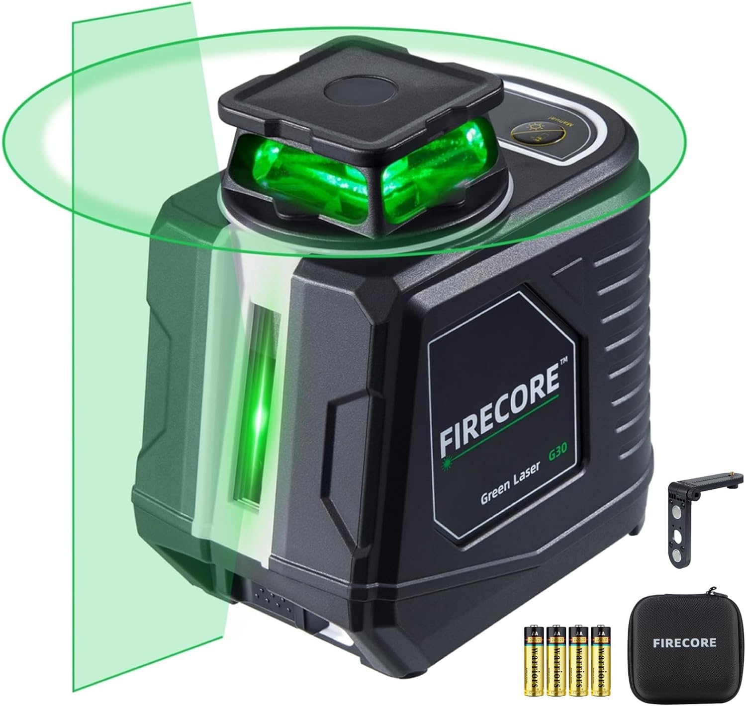 Amazon | Firecore レーザー墨出し器 5ライン グリーンレーザー墨出し