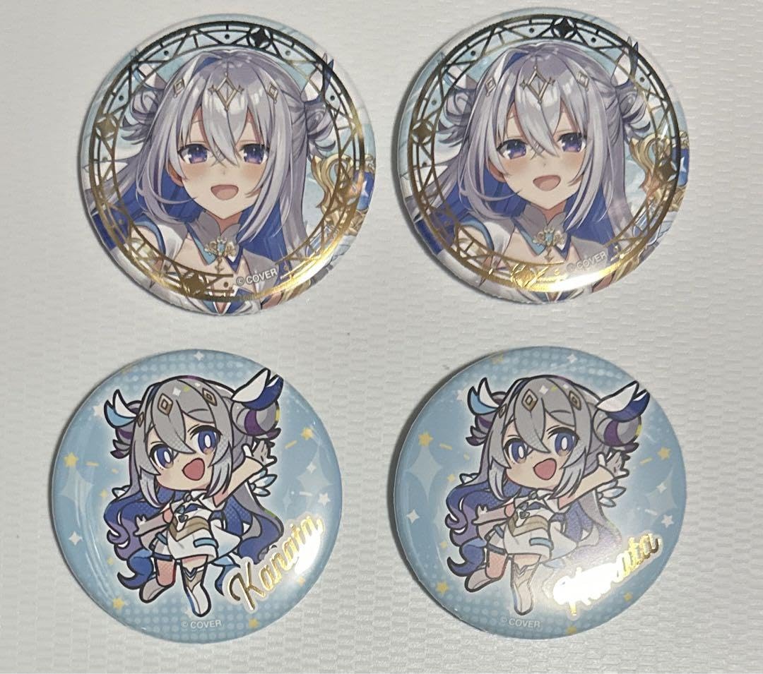 天音かなた オンリー缶バッジ 全10種セット Art Selection Art