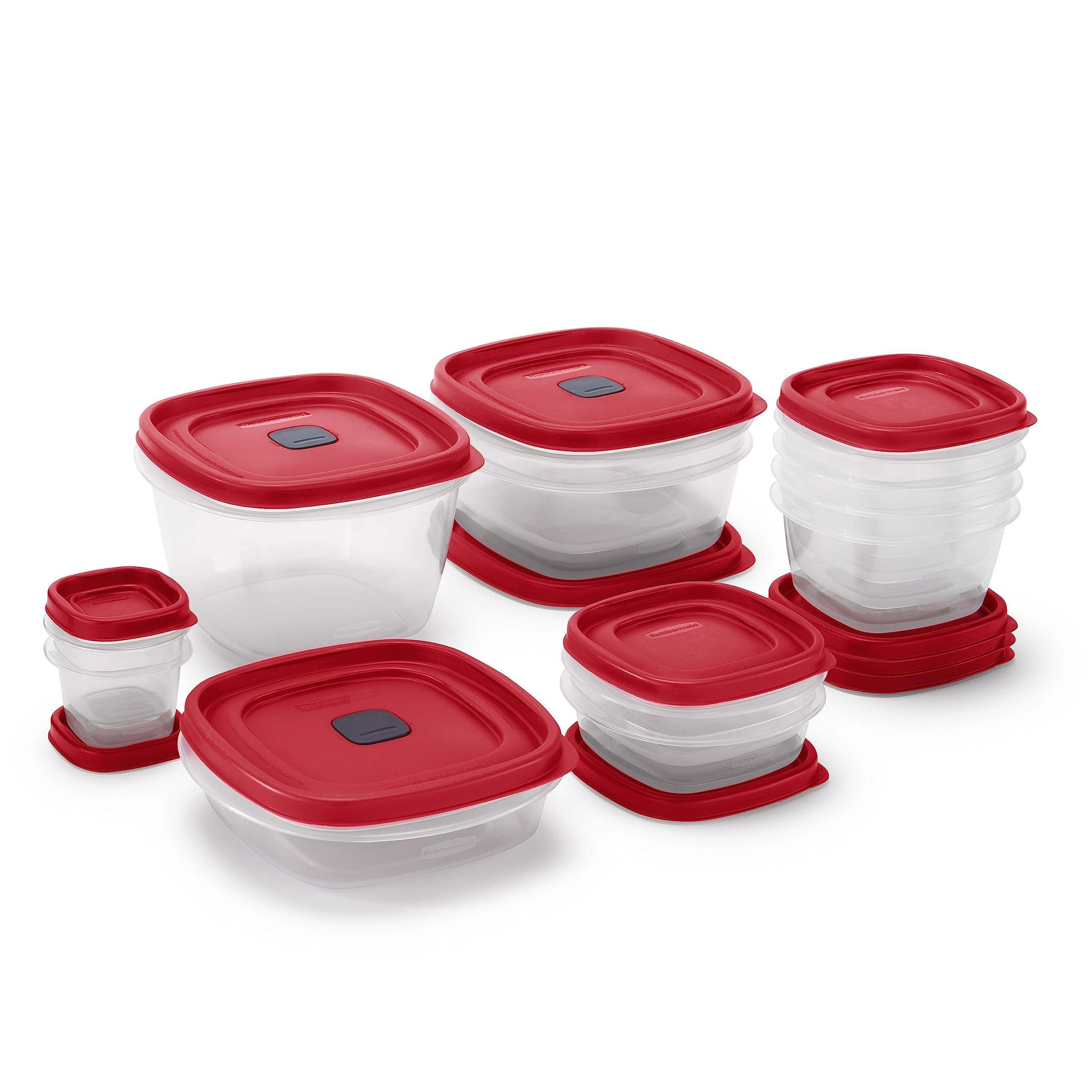 Amazon.com: Rubbermaid Assorted Food Storage Container Set - Case