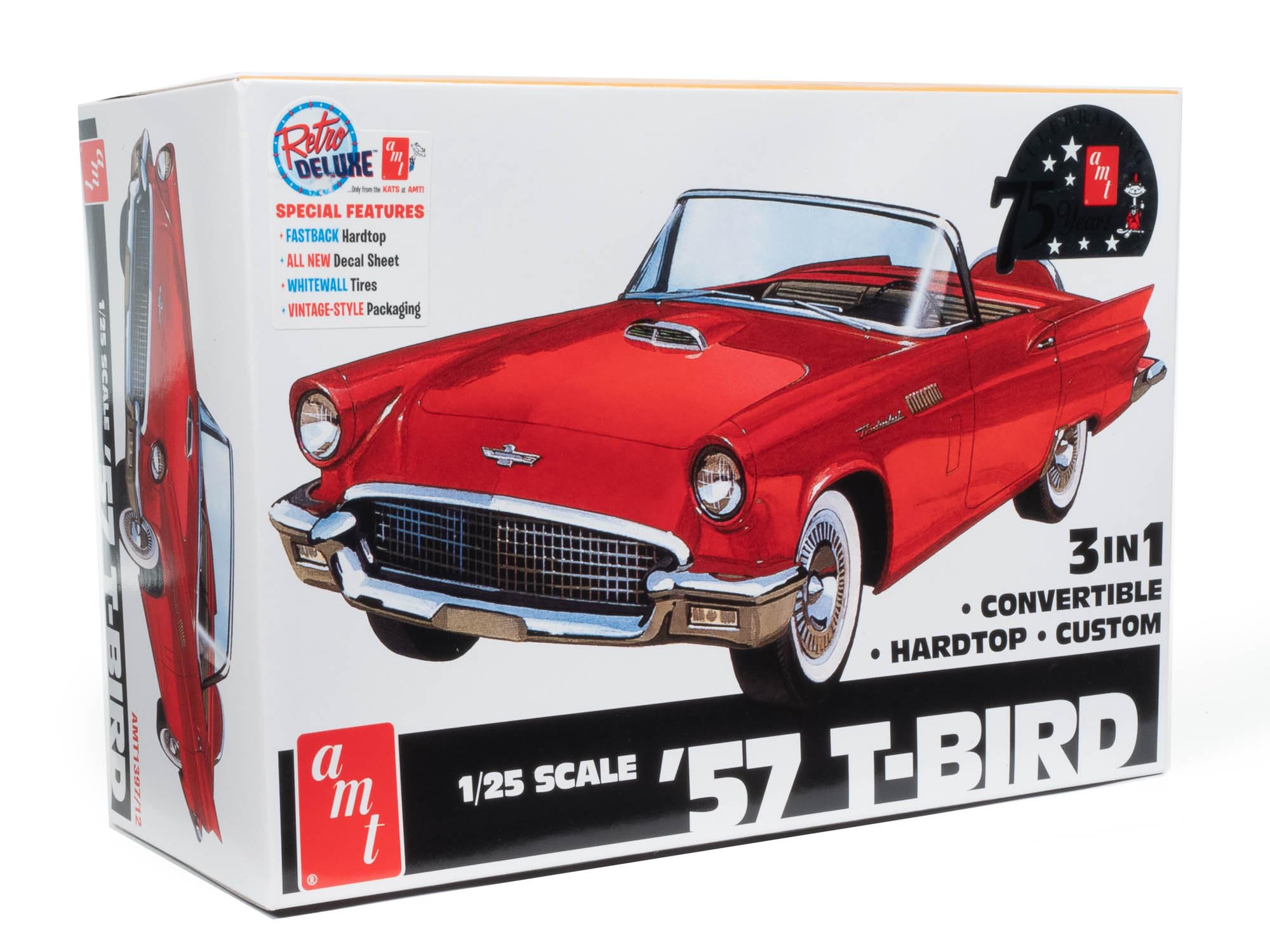Amazon | AMT 1/25 フォード サンダーバード 1957 3in1 プラモデル