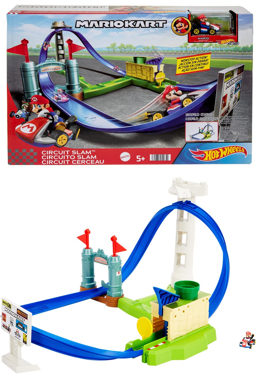 Amazon.co.jp: ホットウィール(Hot Wheels) マリオカート サーキット