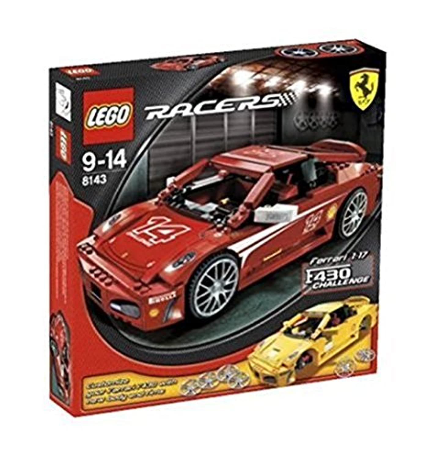 Amazon.co.jp: レゴ (LEGO) レーサー フェラーリ F430 チャレンジ 8143