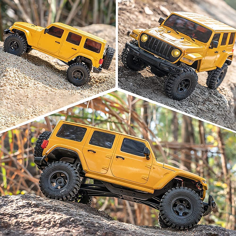 Amazon.co.jp: EAZYRC Patriot 1/18 2.4Ghz Crawler RC Car, All