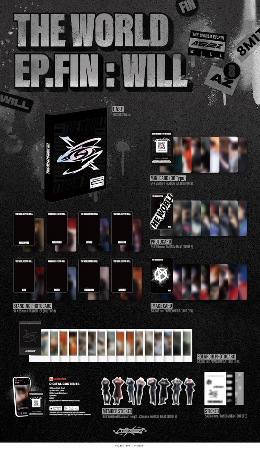 Amazon.com: ATEEZ The World EP.FIN : Will 2nd Album Platform