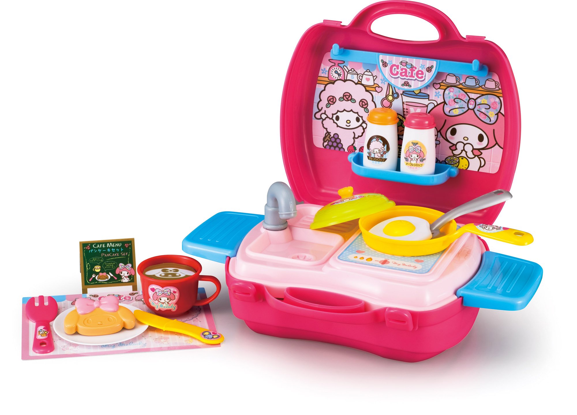 Amazon.co.jp: マイメロディ パッとひろがる! おでかけカフェキッチン