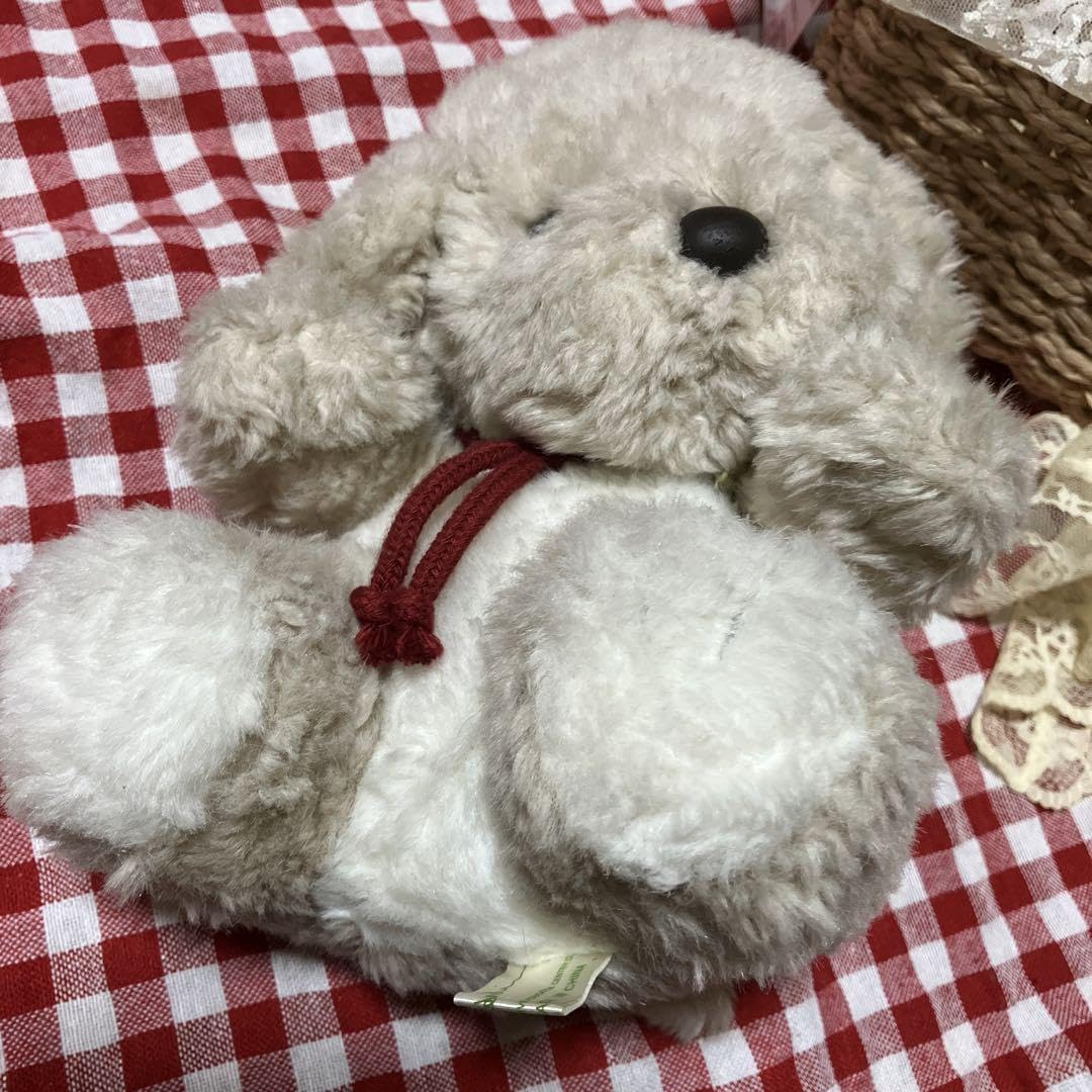 Amazon.co.jp: レトロぬいぐるみ 犬 うめ吉ぬいぐるみ ベージュ