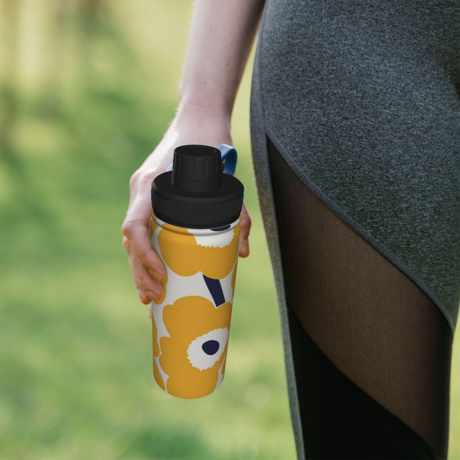 Amazon | マリメッコ 花柄 水筒 直飲み 魔法瓶 マグボトル 真空 断熱