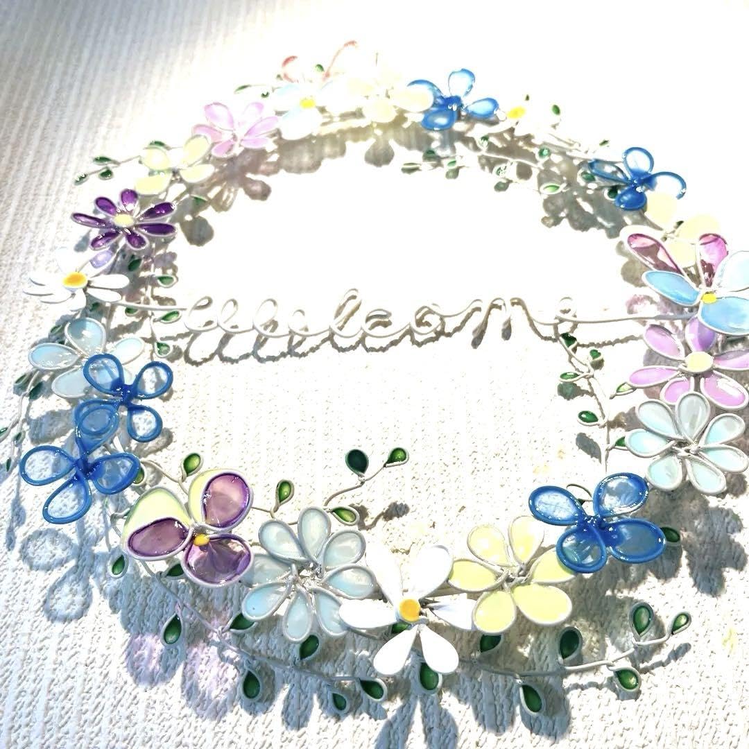 Amazon.co.jp: ワイヤークラフト ワイヤーアート ビオラとお花いっぱい