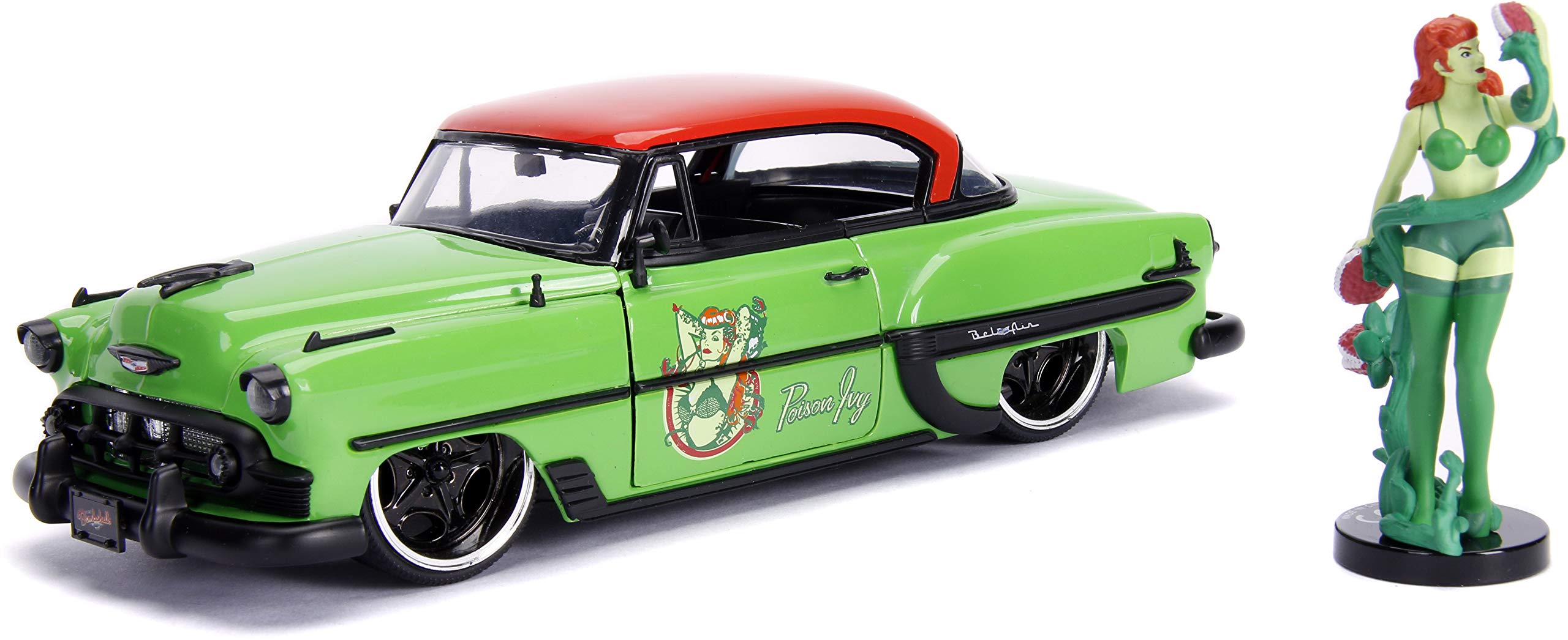 Amazon.com: Jada Toys DC Comics Bombshells Poison Ivy & 1953 Chevy