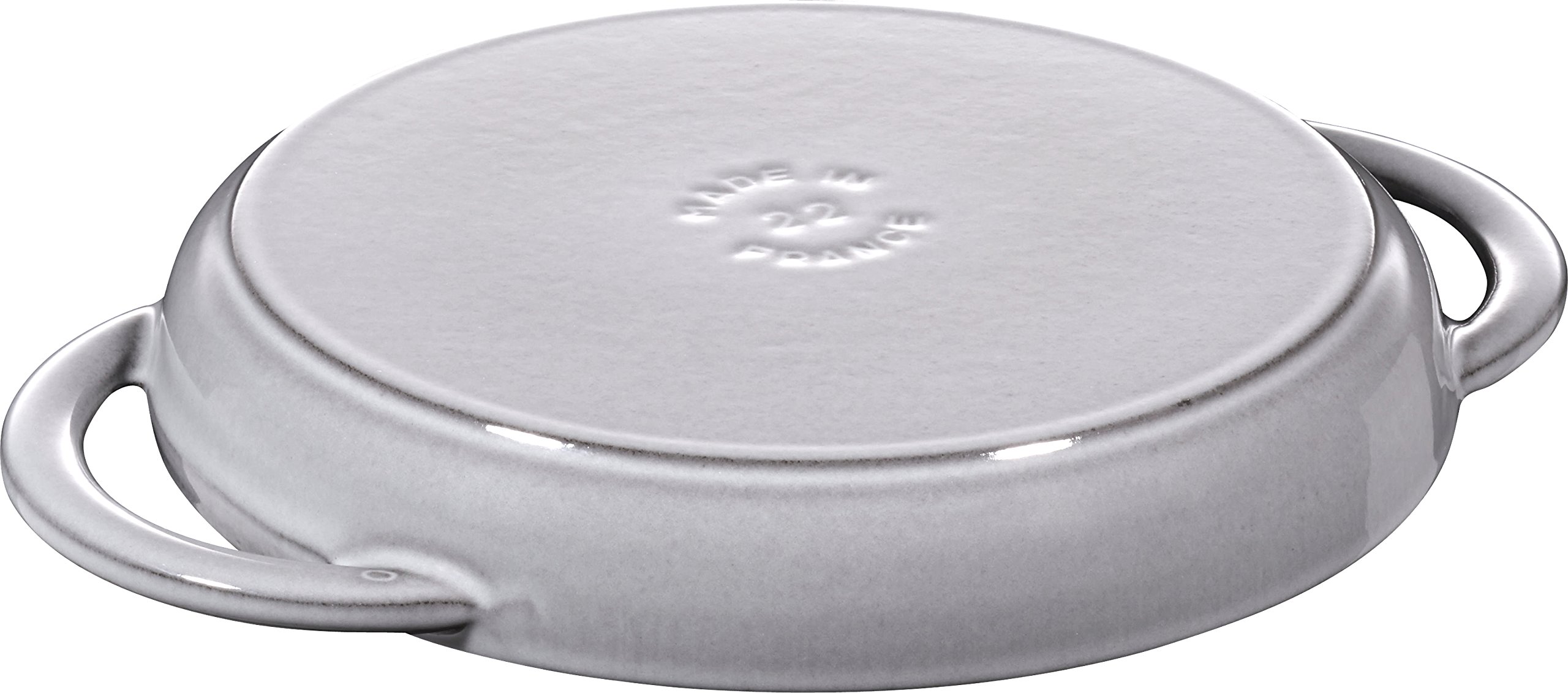 Amazon｜staub ストウブ 「 ピュアグリル ラウンド グレー 22cm