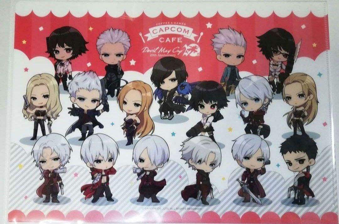 デビルメイクライ バージル DMC3 缶バッジ カプコンカフェ 6弾 【公式