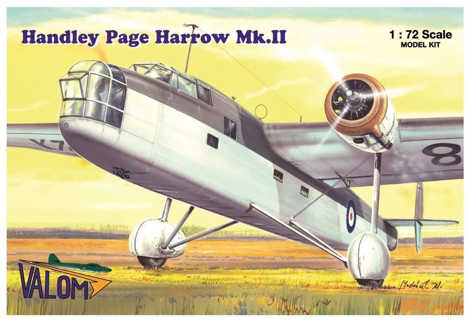 Amazon | バロム 1/72 イギリス軍 ハンドレページ ハローMk.2 双発輸送